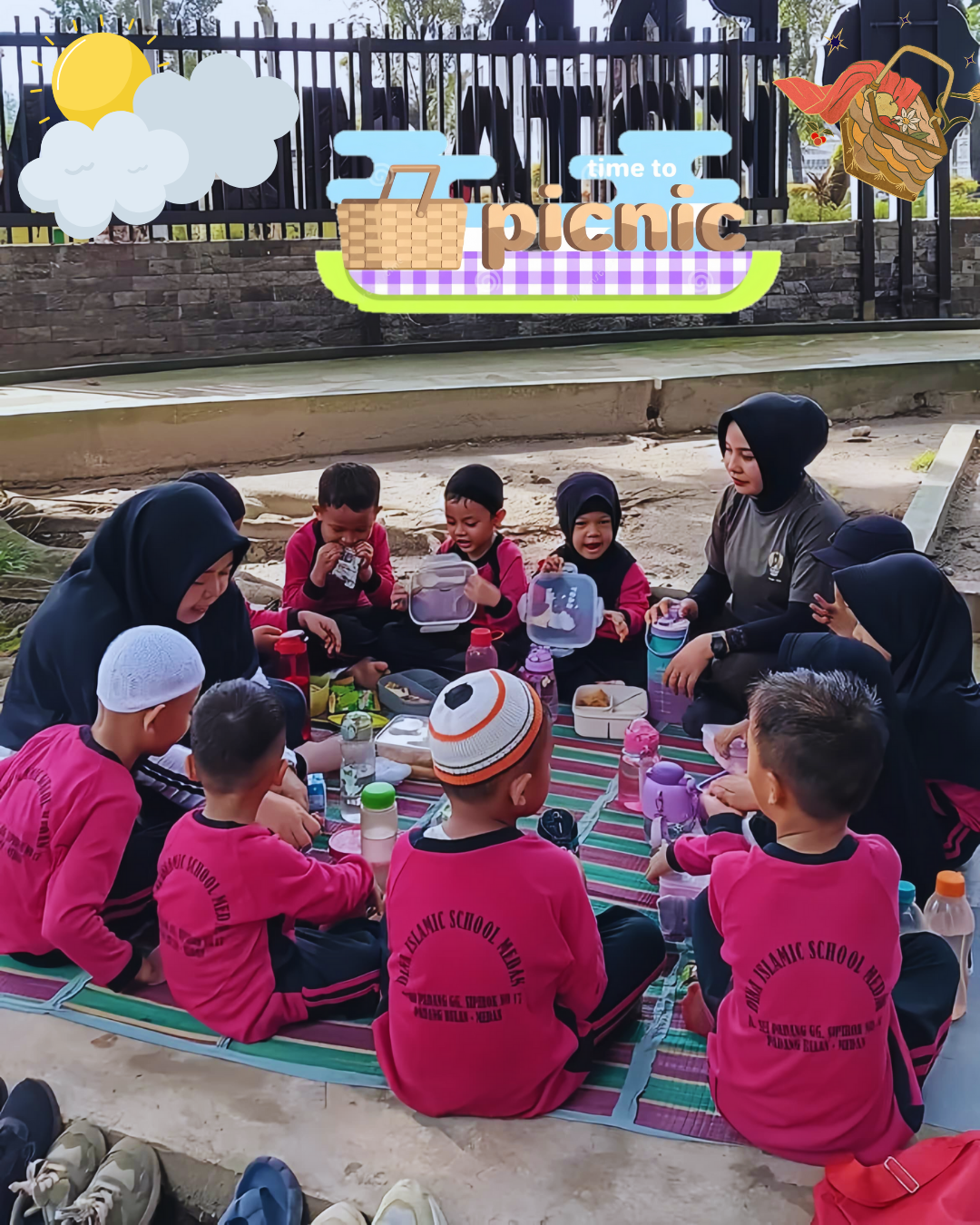 Keseruan Piknik Bersama Anak-Anak 