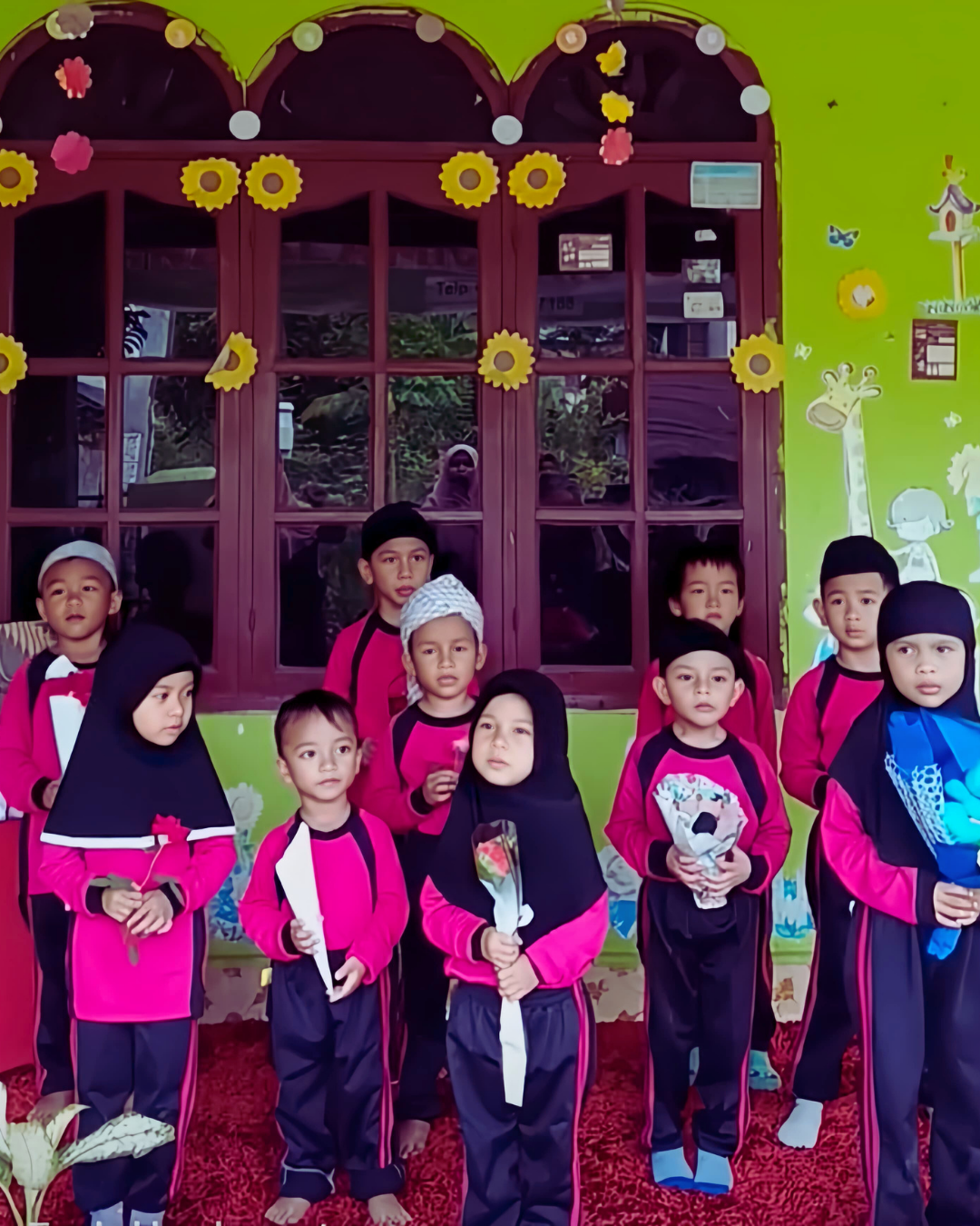 Penghormatan Siswa Siswi di Hari Guru