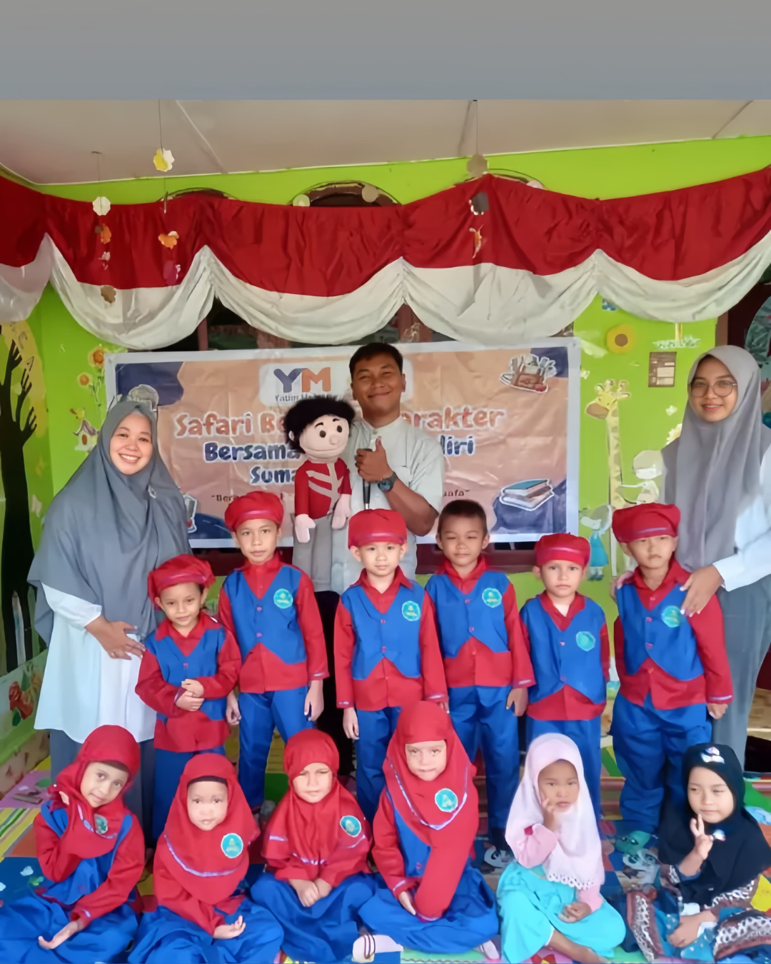 Anak-anak Peduli Palestina melalui Safari Berkisah